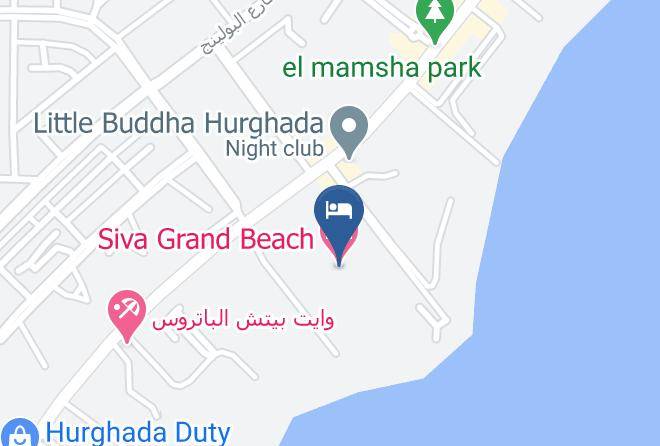 Hurghada - Siva Grand Beach Hotel Maps