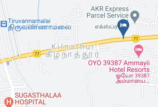 Tiruvannamalai - Siva Sakthi Hotel Maps