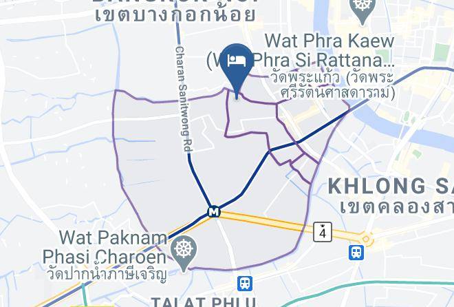 Bangkok Yai District - Sivalai Place Maps