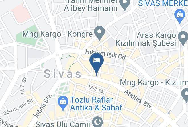 Sivas Sularbasi - Kosk Otel Maps