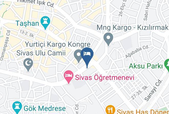 Sivas Pasabey - Otel Cakir Maps