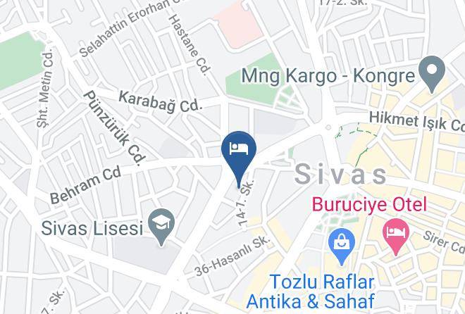 Sivas Mehmetpasa - Sivas Savona Otel Restaurant & Bar Maps