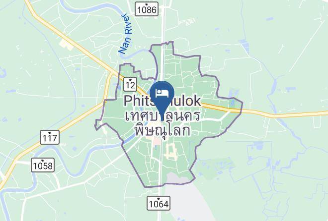Amphoe Mueang Phitsanulok - Sivathep Hotel Maps