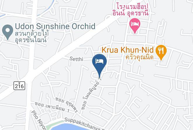 Mueang Udon Thani District - Sivika Place Maps