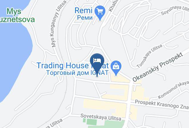 Vladivostok Urban Okrug - Sivuch Baza Otdykha Maps