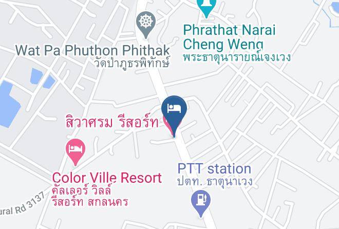 Amphoe Mueang Sakon Nakhon - Siwasom Resort Maps