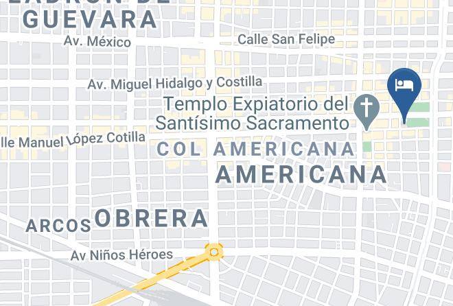 Guadalajara - Six Hotel Maps