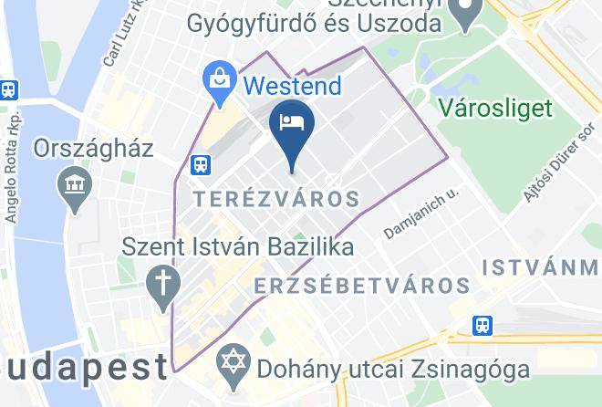Budapest Terezvaros - Six Inn Hotel Budapest Centrum Maps