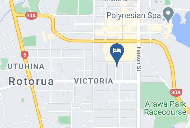 Rotorua - Six On Union Motel Maps