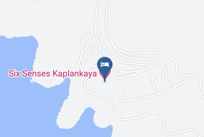 Six Senses Kaplankaya Map