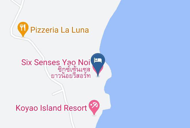 Amphoe Ko Yao - Six Senses Yao Noi Maps
