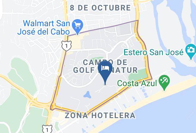 Los Cabos - Six Two Four Urban Beach Hotel Maps