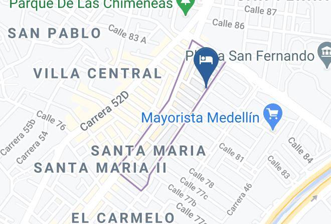 Sixtina Plaza Hotel Map