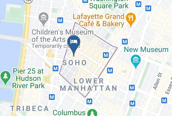 Sixty Soho Map