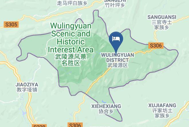 Zhangjiajie - Sixx Hotel Maps