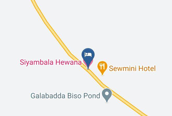 Badulla - Siyambala Hewana Hotel Maps