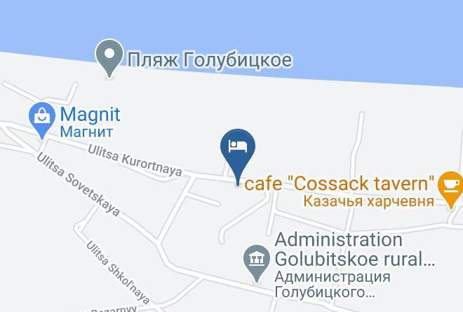 Temryuksky District - Siyaniye Tamani Gostevoy Dom Maps