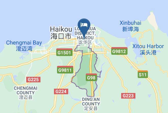 Haikou - Siyuanxuan Hotel Maps
