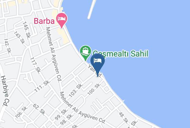 Urla - Siz Inn Otel Maps