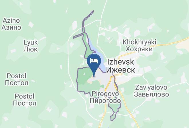Izhevsk - Skala Gostinichno Bannyy Kompleks Maps