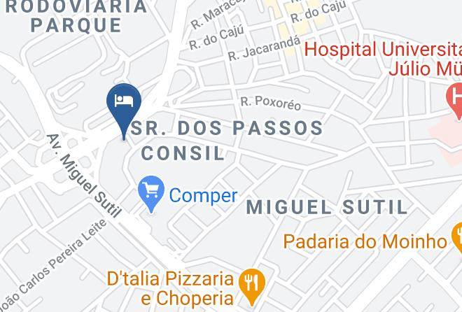 Cuiaba - Skala Hotel Maps
