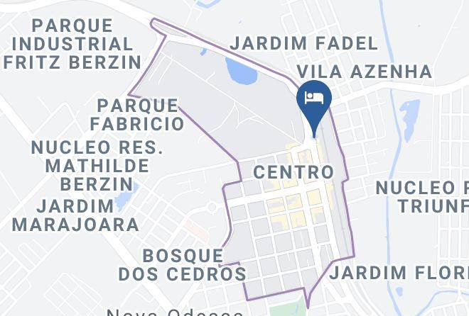 Nova Odessa - Skalla Hotel Maps