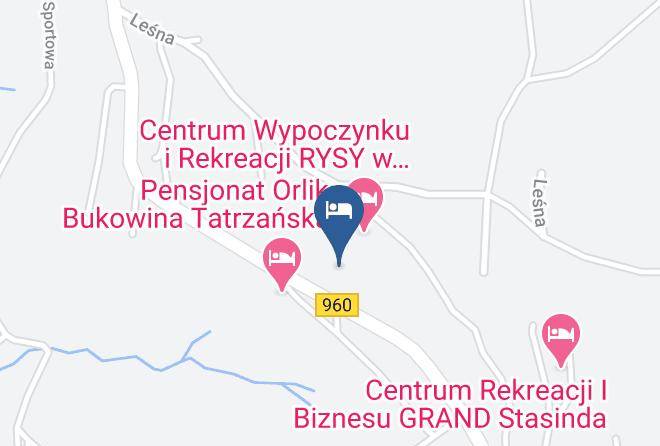Tatrzanski - Skalnica Pokoje Goscinne Maps