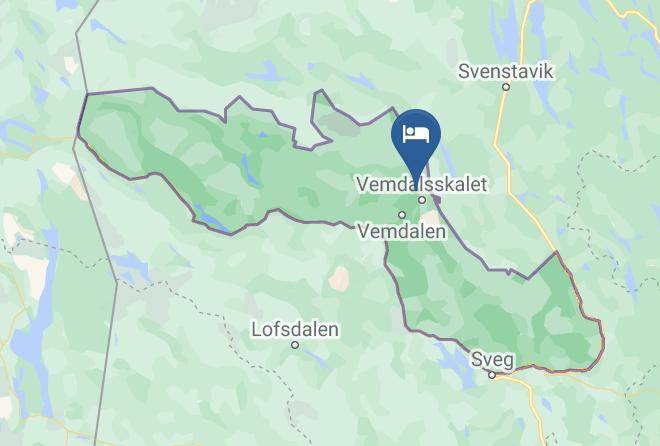 Harjedalen - Skalshojden Vemdalsskalet Maps