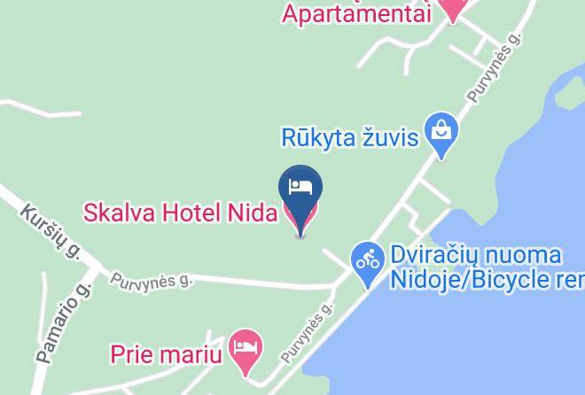 Neringa - Skalva Hotel Nida Maps