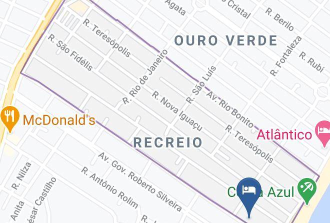 Rio Das Ostras - Skandalo Pub Pousada Maps
