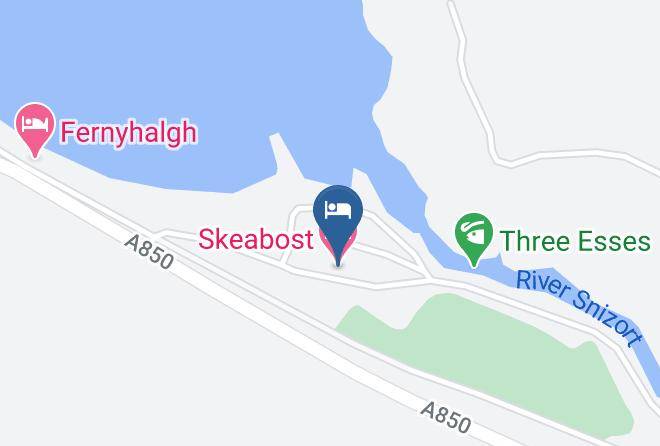 Highland - Skeabost Hotel Maps