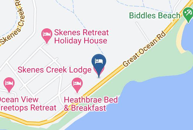 Colac Otway - Skenes Creek Lodge Motel Maps