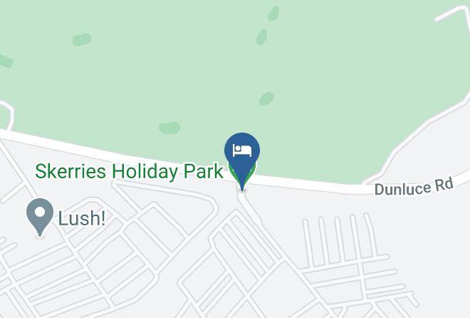 Causeway Coast Glens - Skerries Holiday Park Maps