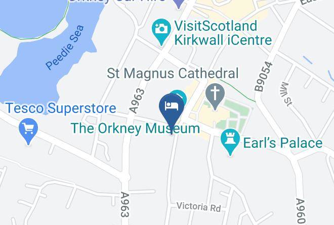 Orkney Islands - Skerryvore B&b Maps