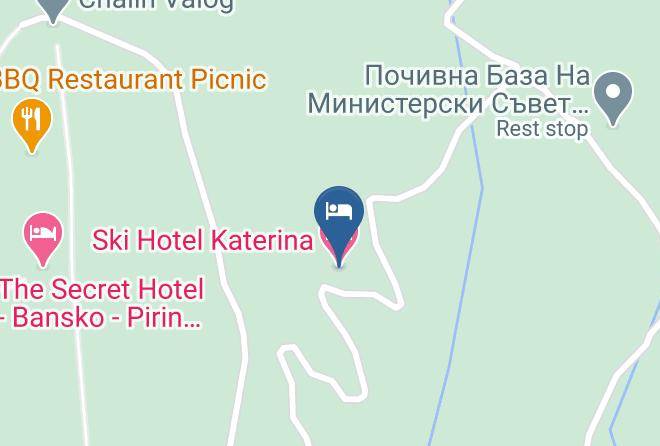 Ski Hotel Katerina Map