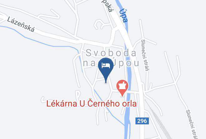 Trutnov - Ski Hotel Maps
