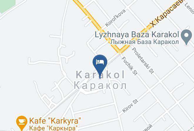 Karakol - Ski Paradise Karakol Maps