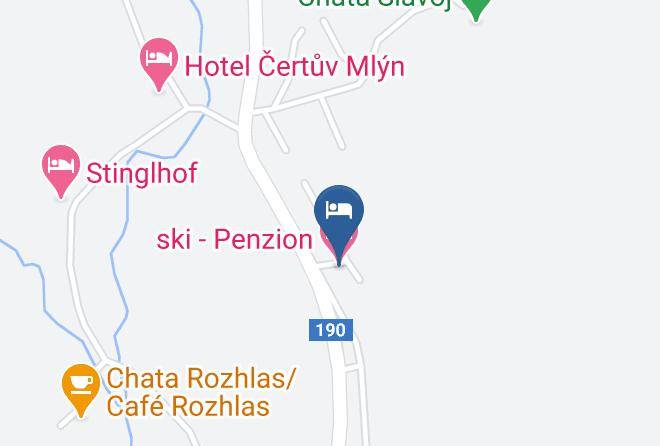 Klatovy - Ski Pension Maps