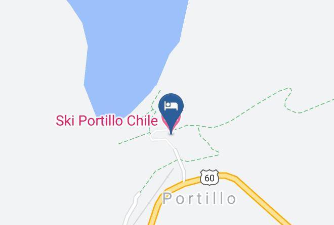 Los Andes Province - Ski Portillo Chile Maps