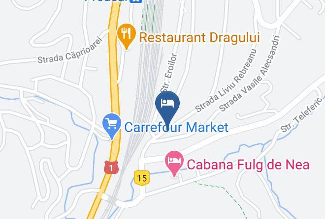 Predeal - Ski & Sky Hotel Maps