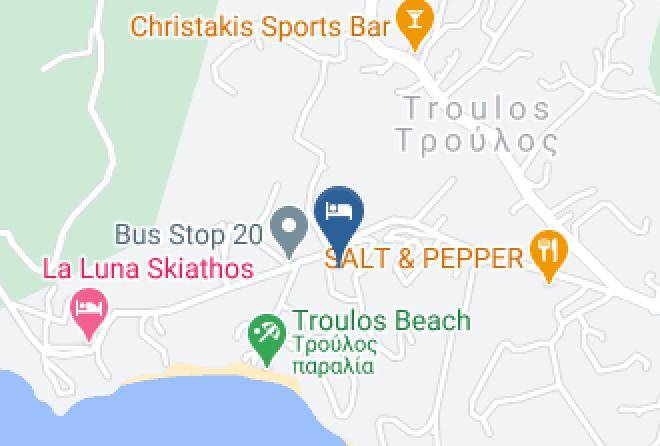 Sporades - Skiathos Angela Studios Maps