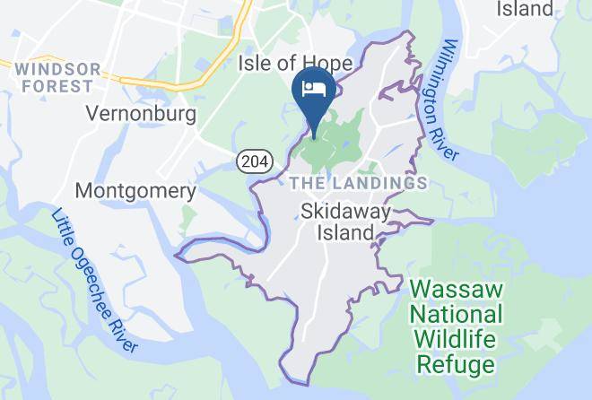 Chatham - Skidaway Island State Park Maps