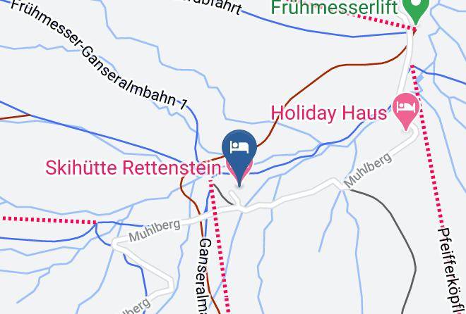 Zell Am See - Skihutte Rettenstein Maps