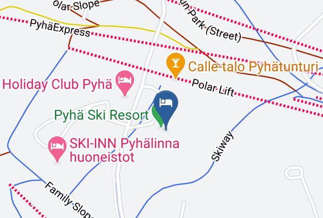 Pelkosenniemi - Ski Inn Hotel Pyhatunturi Maps