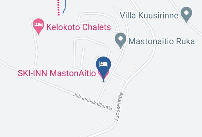 Kuusamo - Ski Inn Mastonaitio Maps