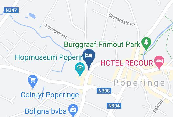 West Flanders - Skindles Vakantiehuis Met Feestzaal Maps