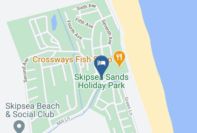 Skipsea Sands Holiday Park Map