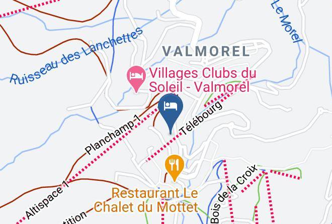 Savoie - Ski Total's Charlet Maps