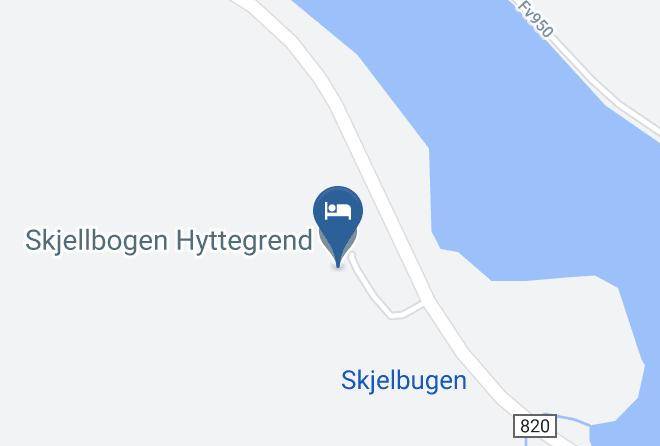 Oksnes - Skjellbogen Hyttegrend Maps