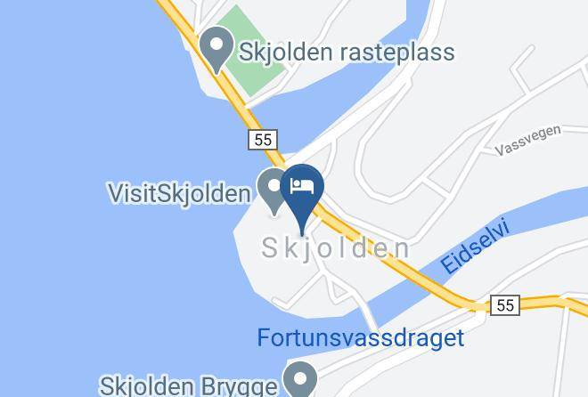 Luster - Skjolden Hotel Maps
